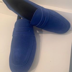 Blue Suede Men’s Ferragamo